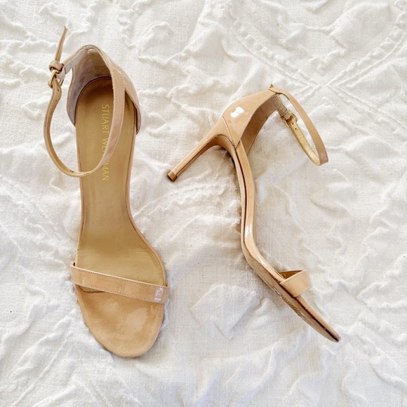 Stuart Weitzman Nudistsong Heels Size 11 - Picture 5 of 10